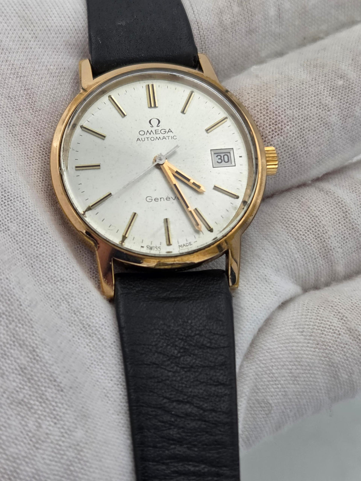 Omega Geneve Serviced gold plated (339)