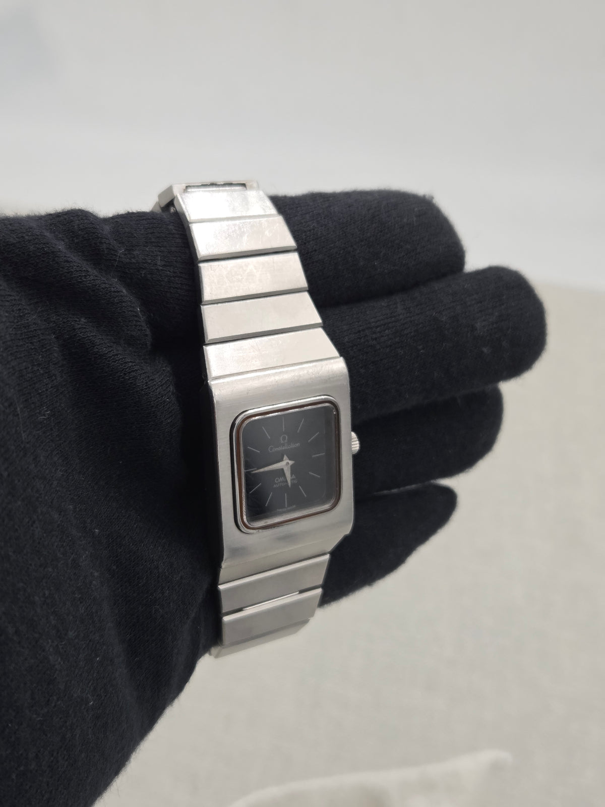 Omega Constellation Square rectangular automatic constellation spider dial