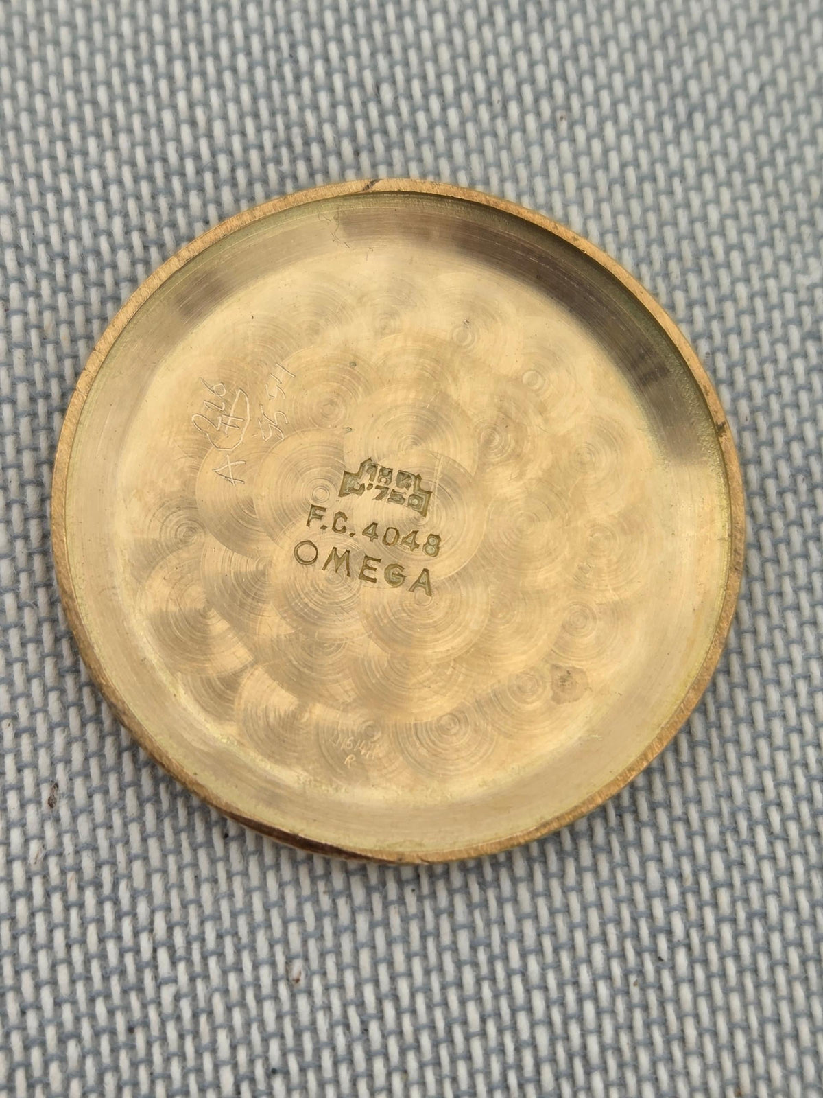 Omega Genève 18k gold , serviced, Genève automatic