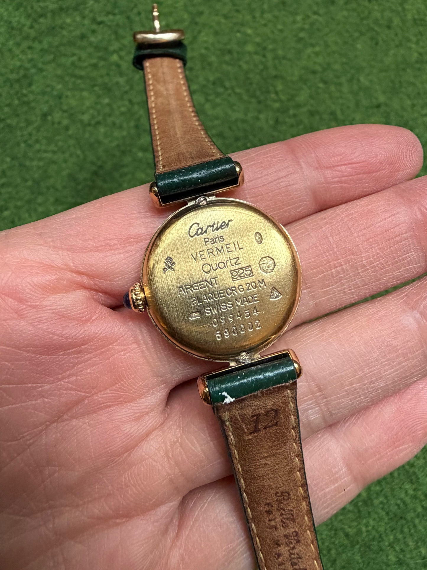 Must de Cartier Colisée Vintage Vermeil Quartz - Ref 1902