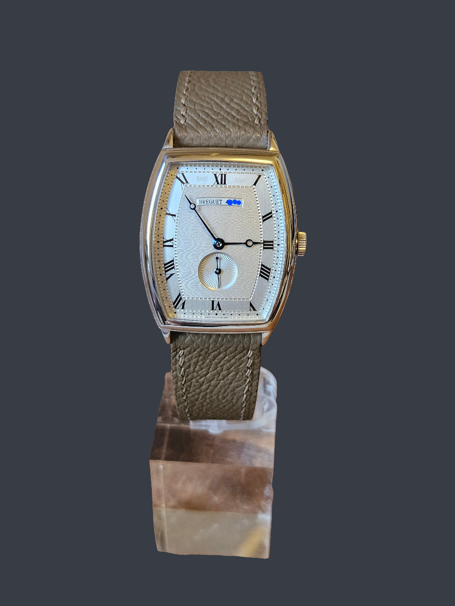Breguet midsize tonneau cambre waterfall ref 3660bb white gold