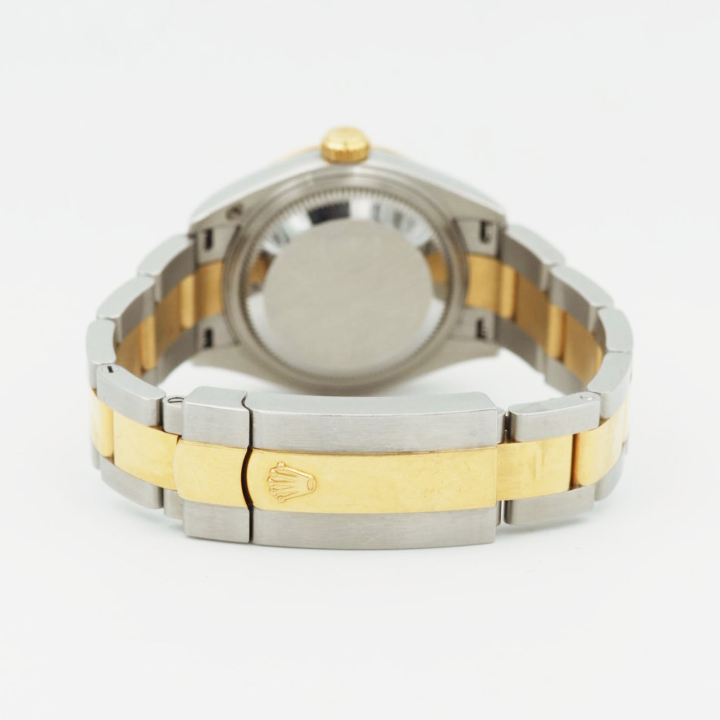 Rolex datejust 28mm Yellow Gold Oystersteel Mother of Pearl Dial ref. 279163