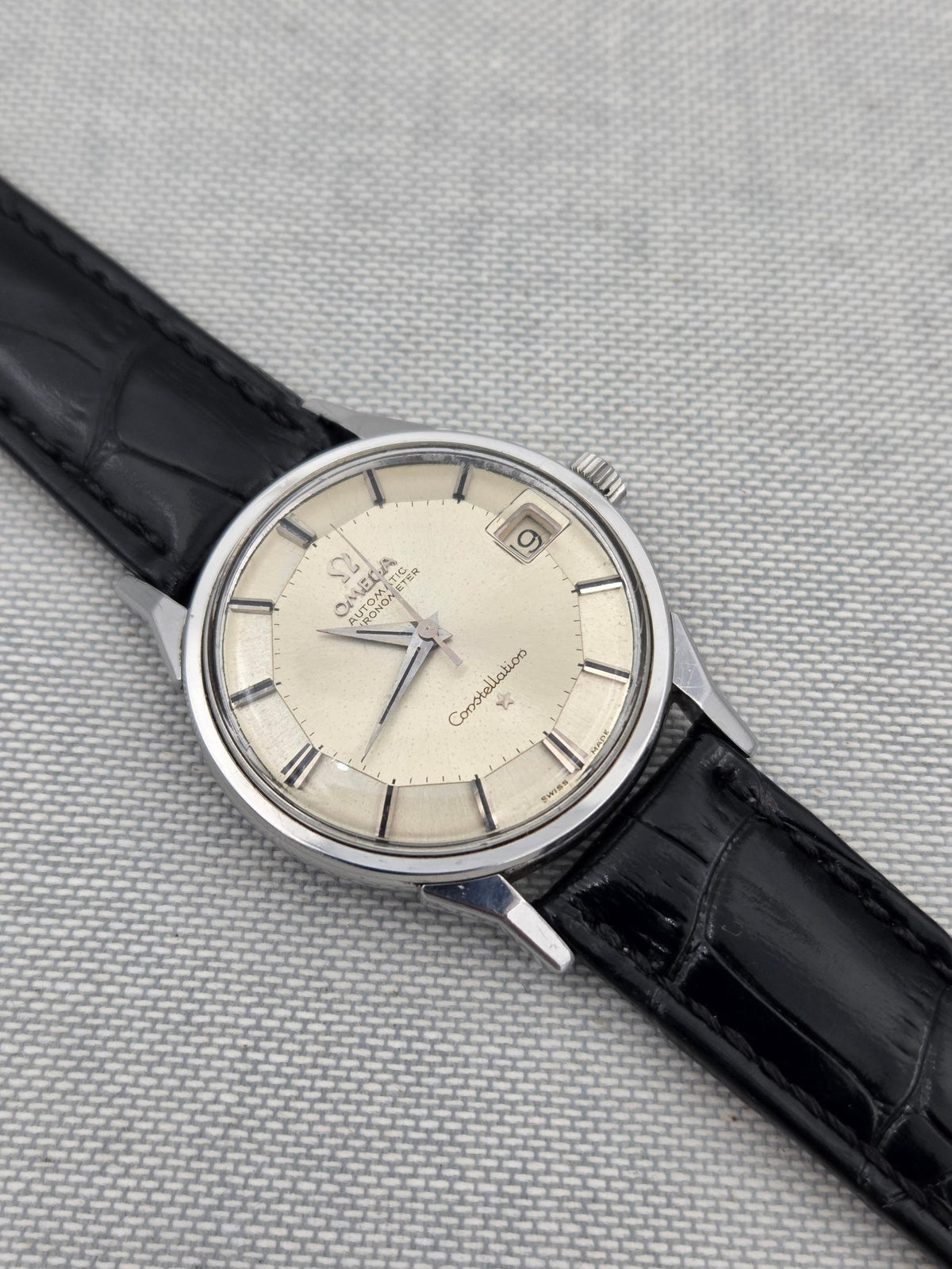 Omega Constellation Pie-pan piepan dogleg constellation genta like 168.005 (550)