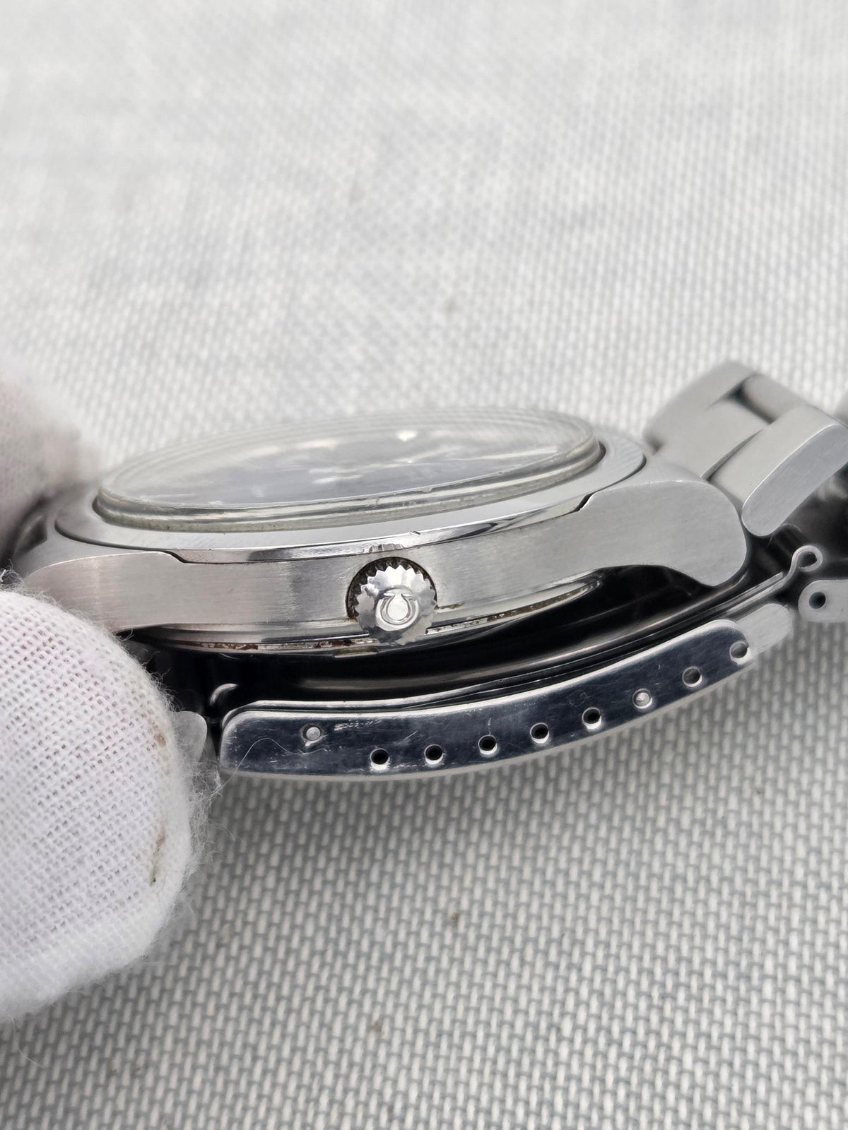 Omega Geneve Serviced 1y warranty original blue dial 166.0173 (407)