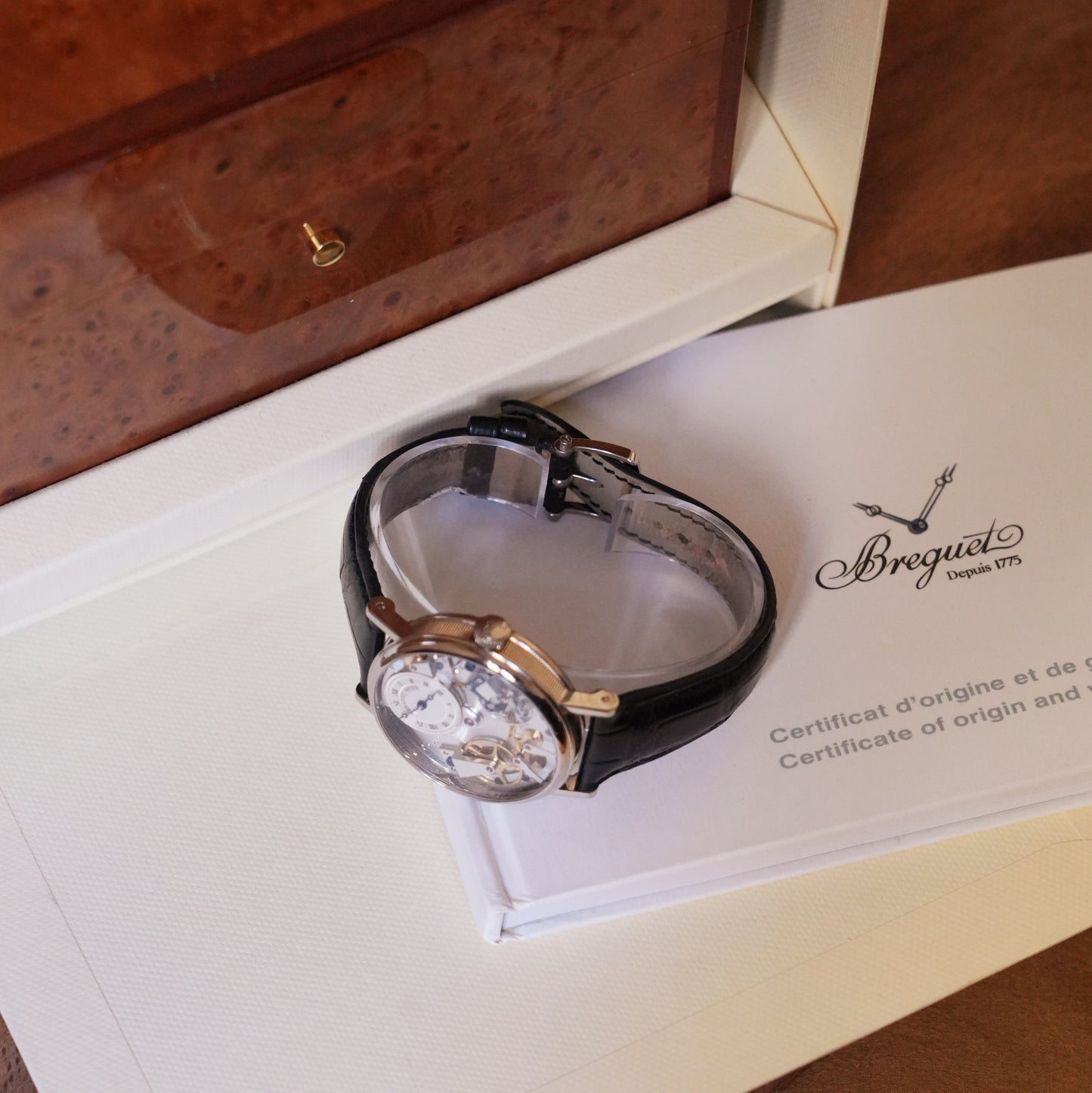 Breguet tradition 7027bb 37mm or gris