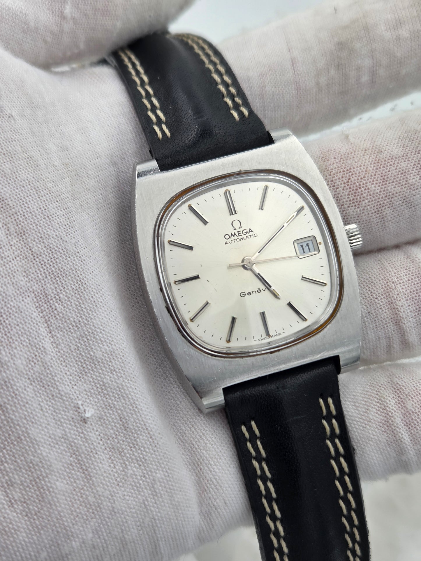 Omega Genève automatic TV ref 166.0190 quickset date
