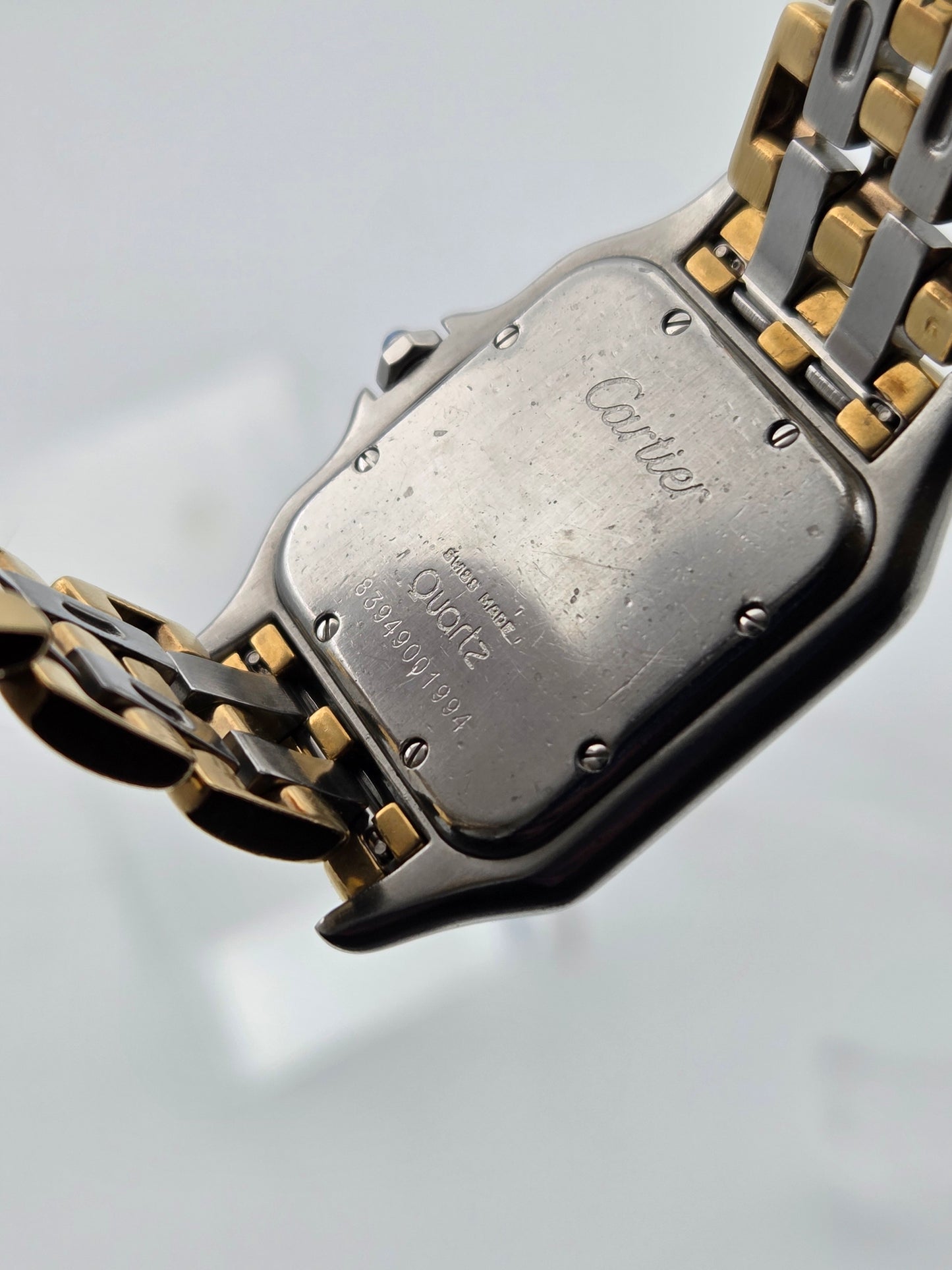 Cartier Panthère Medium 27mm, 3-Row Gold & Steel, Ref. 83949