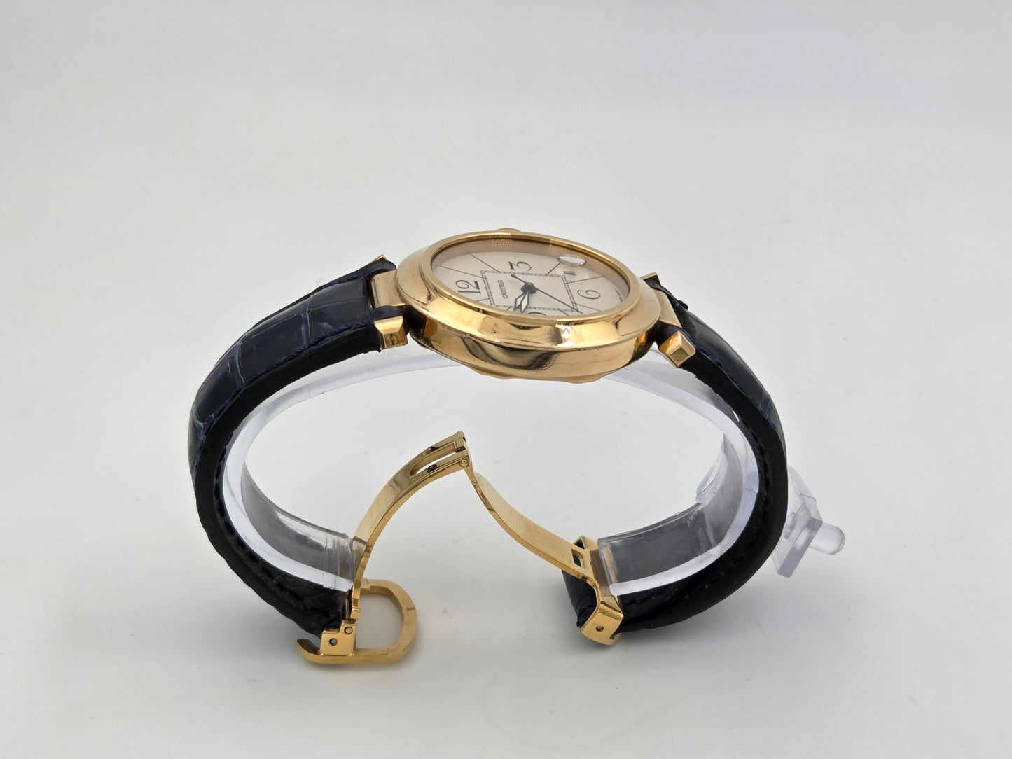 Cartier Pasha 38mm 18k gold Ref. 1020 1991