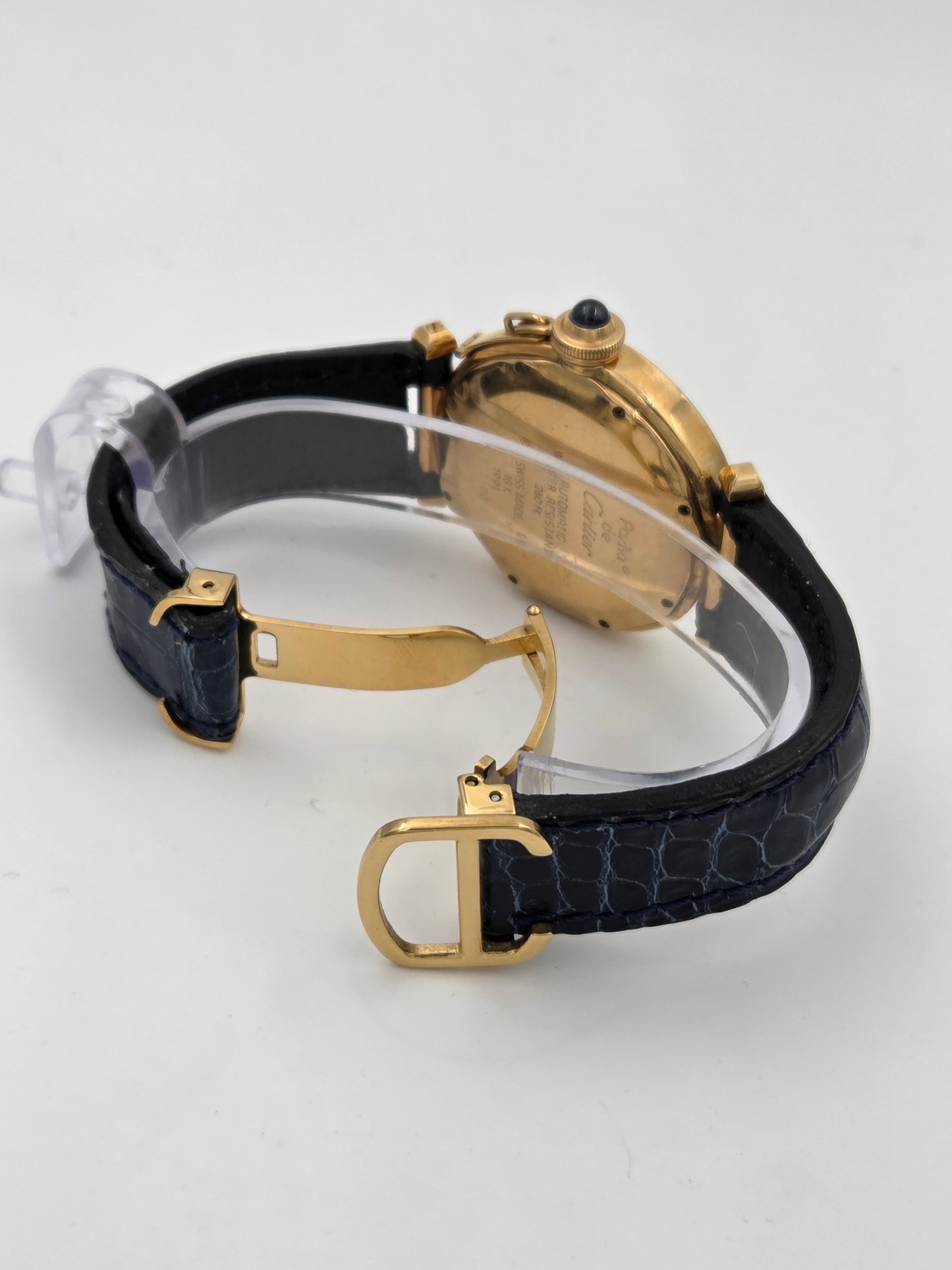 Cartier Pasha 38mm 18k gold Ref. 1020 1991