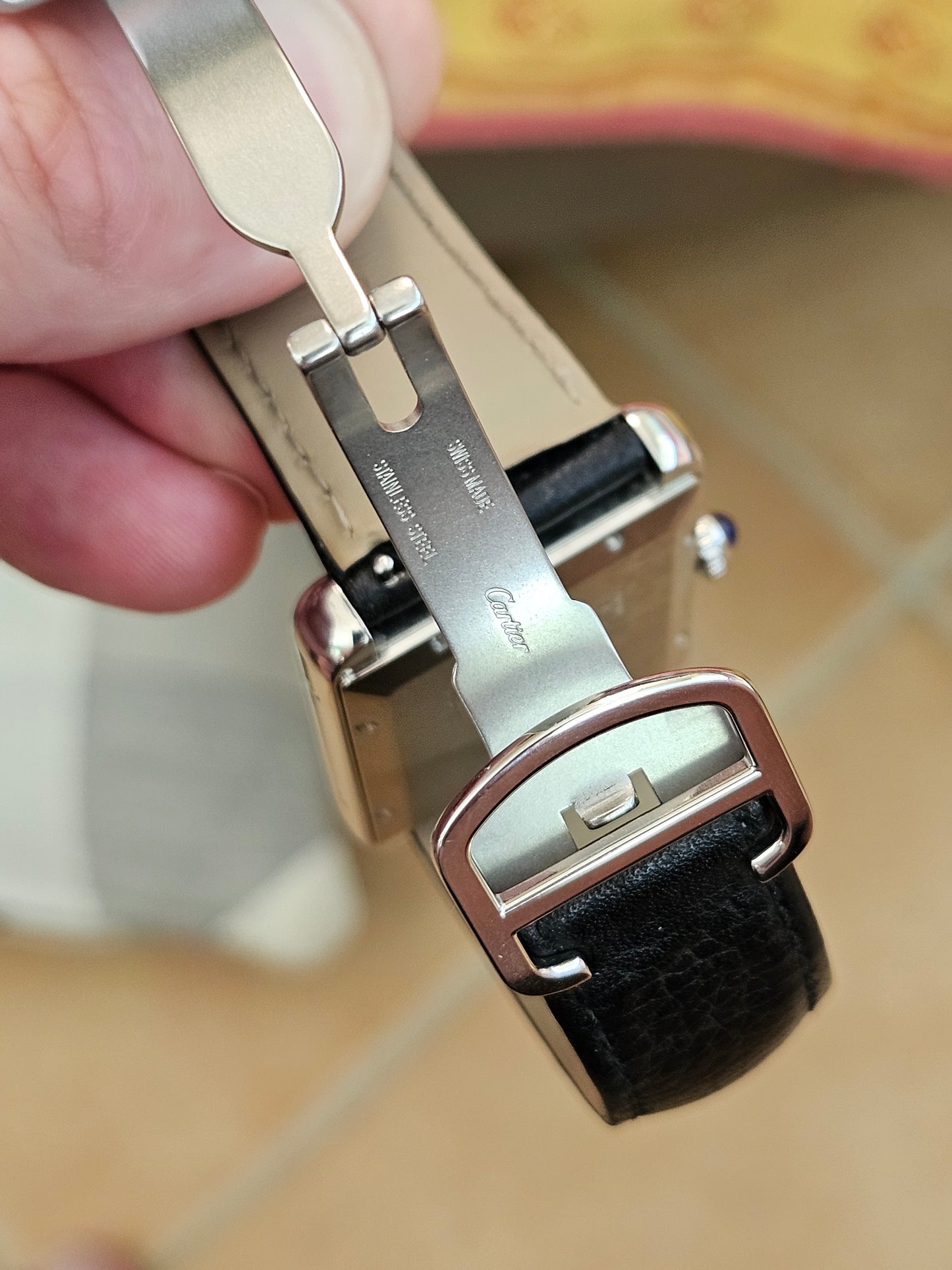 Cartier tank solo XL ref wsta0029 full set mint condition