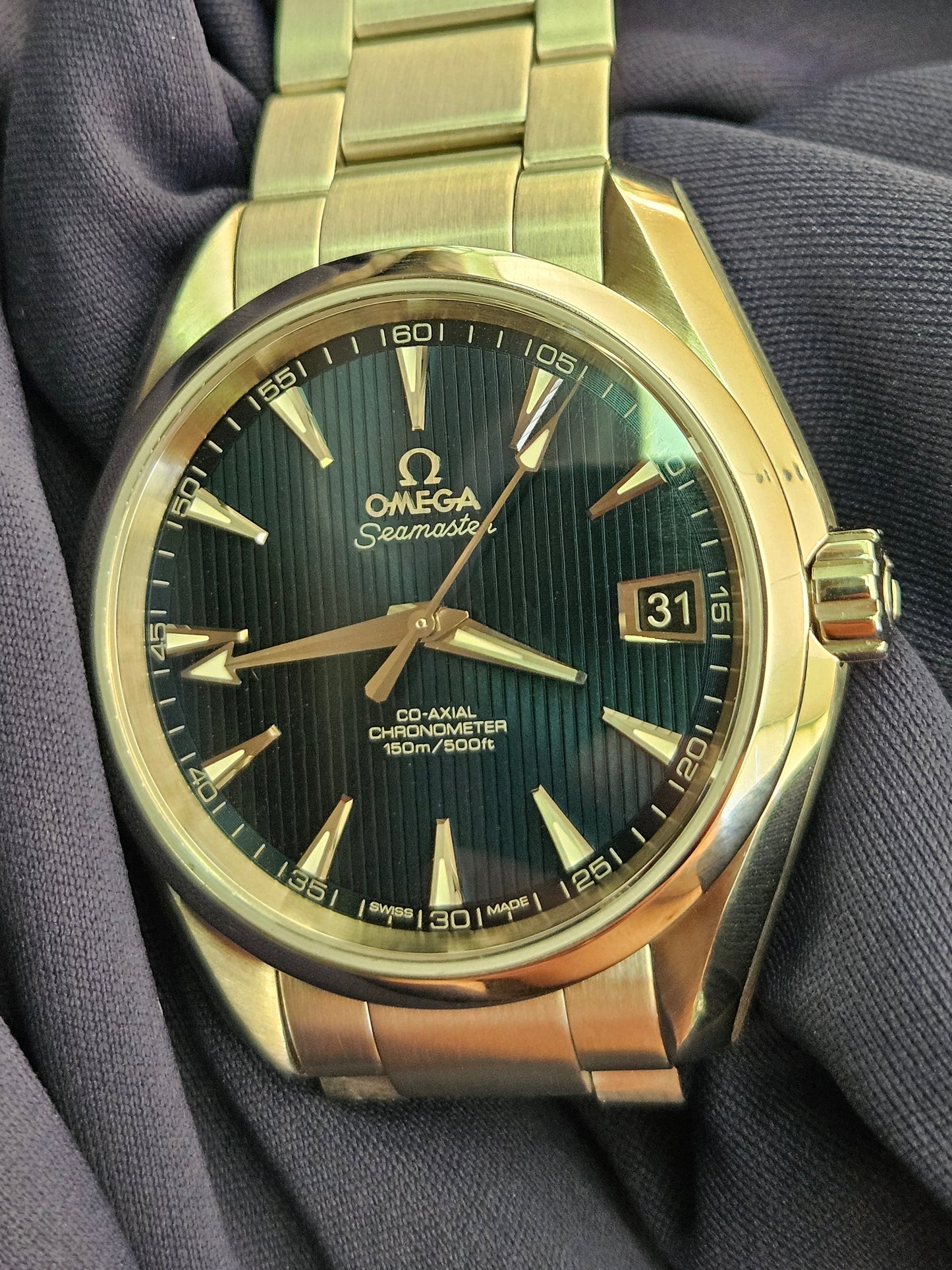 Omega aqua terra 39mm 231.10.39.21.03.001 .
