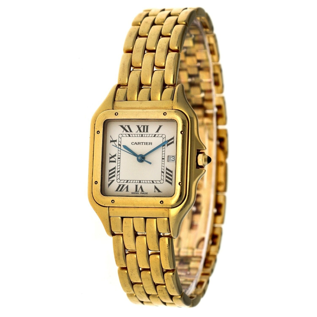 Cartier Panthère de Cartier Medium Watch in 18k Yellow Gold, Ref. 8839 (Service Pouch Included)