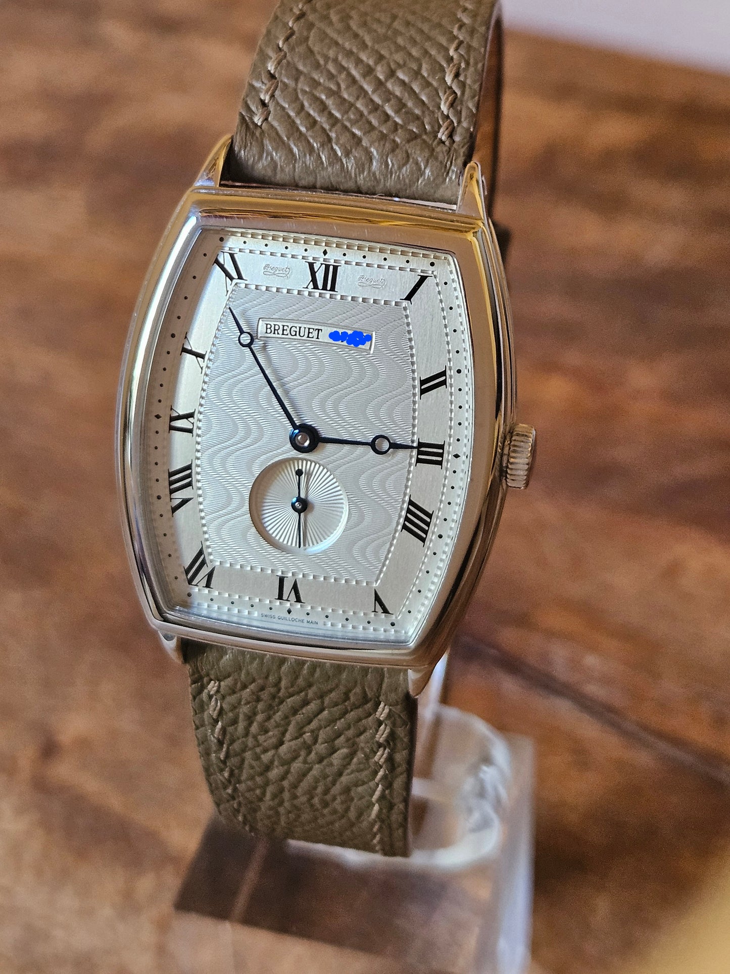 Breguet midsize tonneau cambre waterfall ref 3660bb white gold