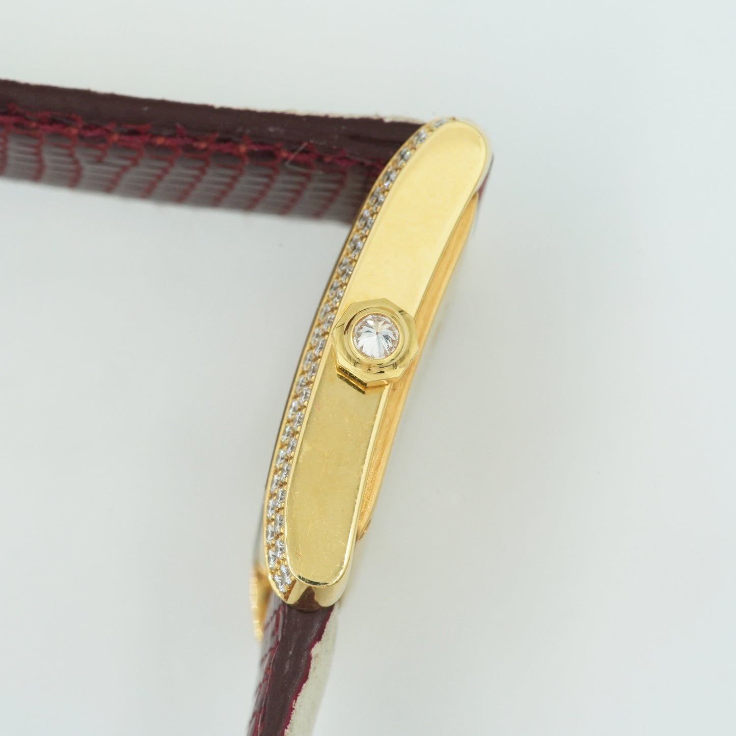 Cartier Tank Française 18K Rose Gold, Diamond-Set Ref. 2466