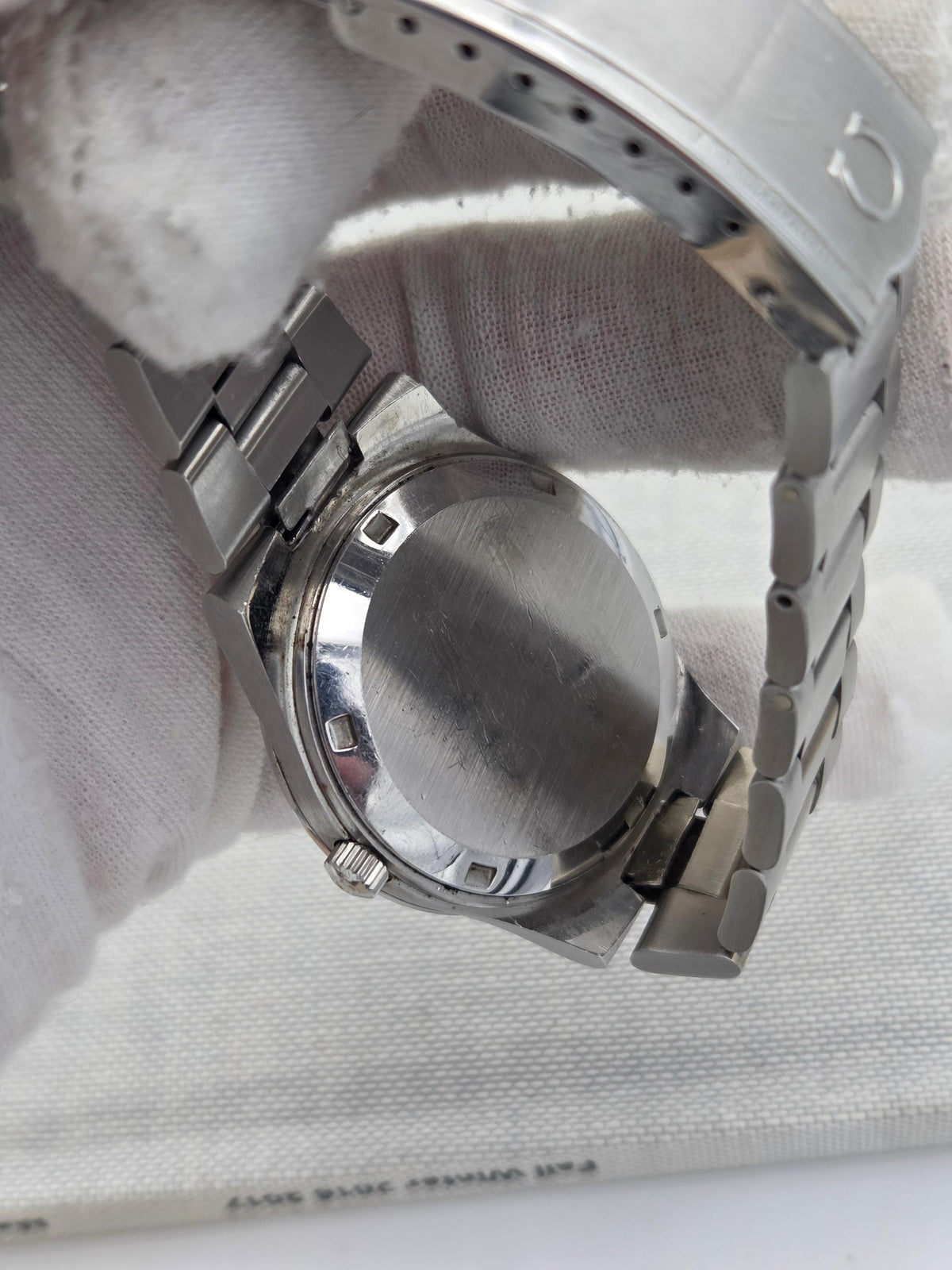 Omega Genève Serviced integrated bracelet genta style 166.0173 (388)