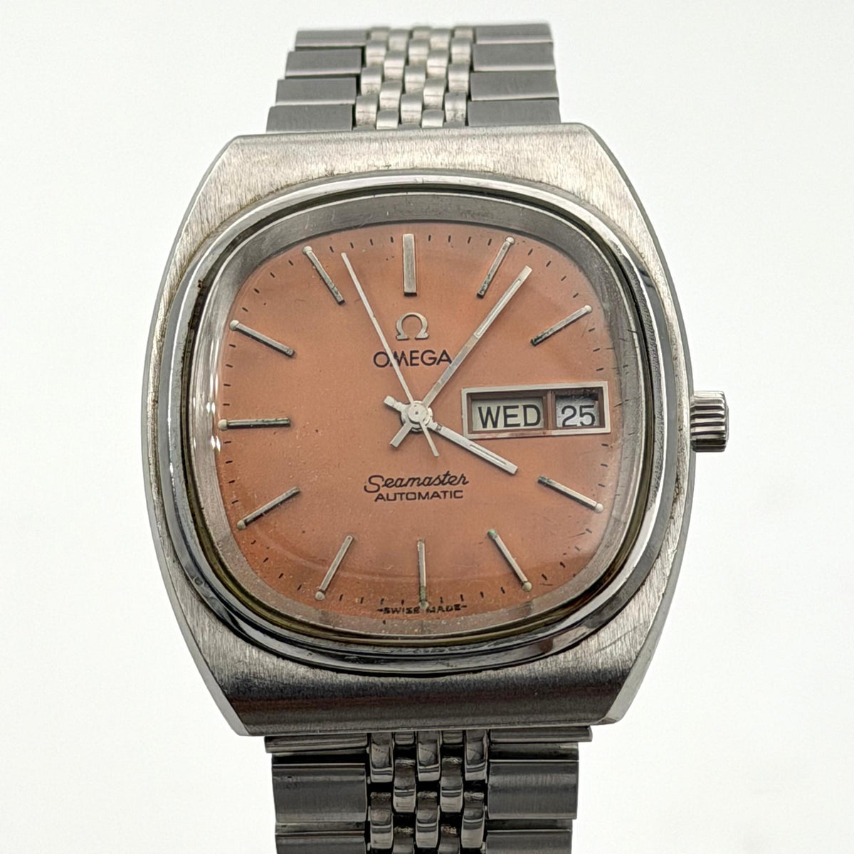 Omega Seamaster Automatic 166.0213-1 Salmon dial