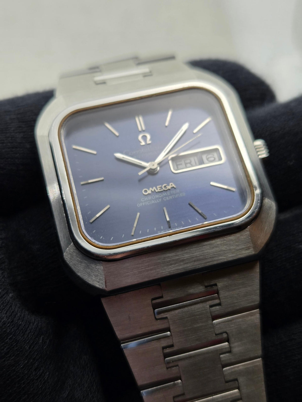 Omega Constellation Day date blue dial amazing condition