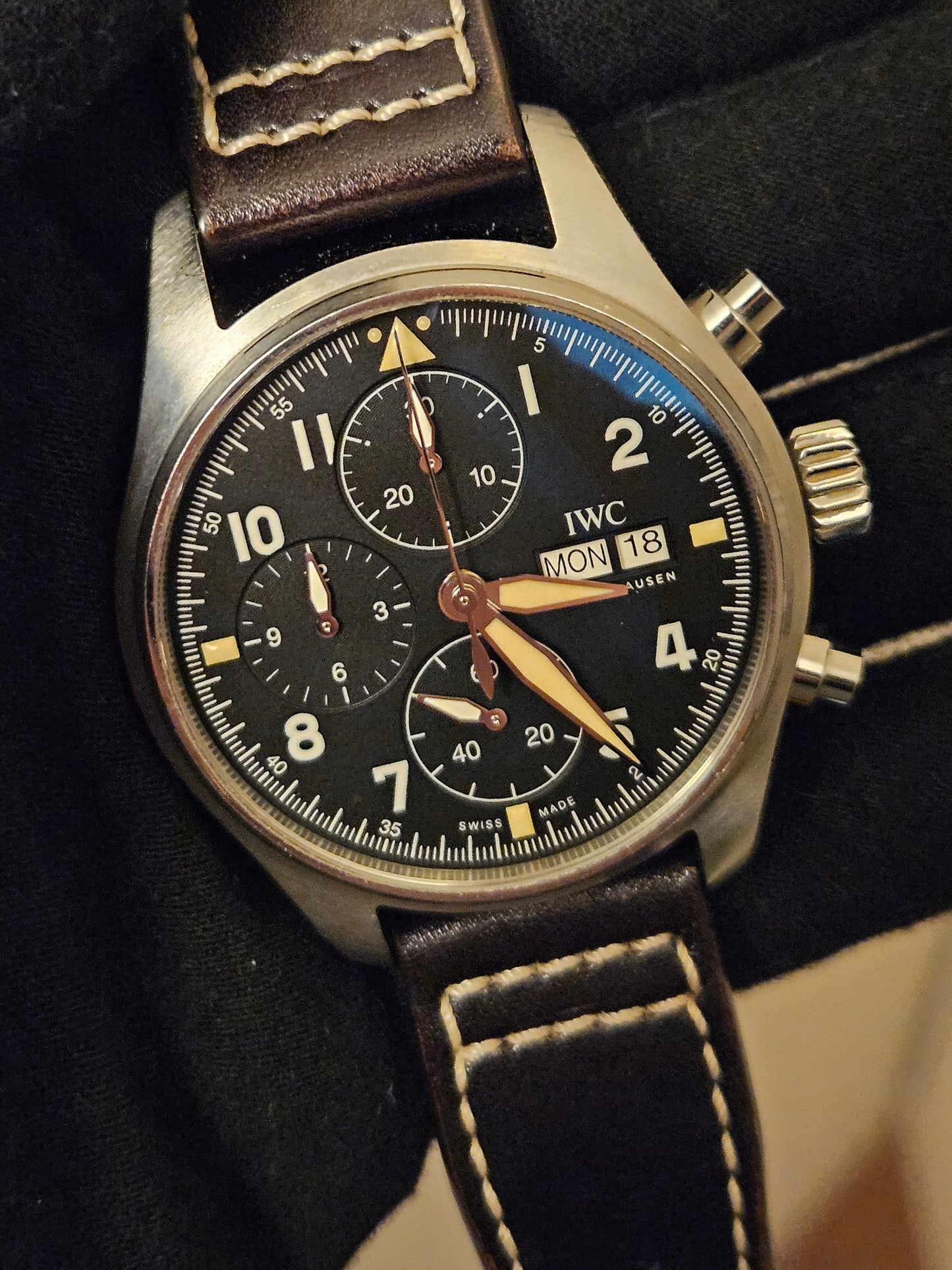 IWC spitfire chronographe IW387901