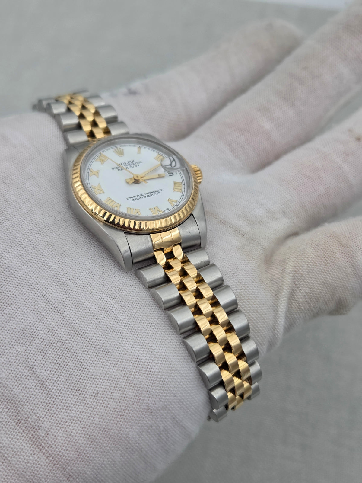 Rolex Datejust 31 Serviced in 2026 jubilee roman white 178273 278273