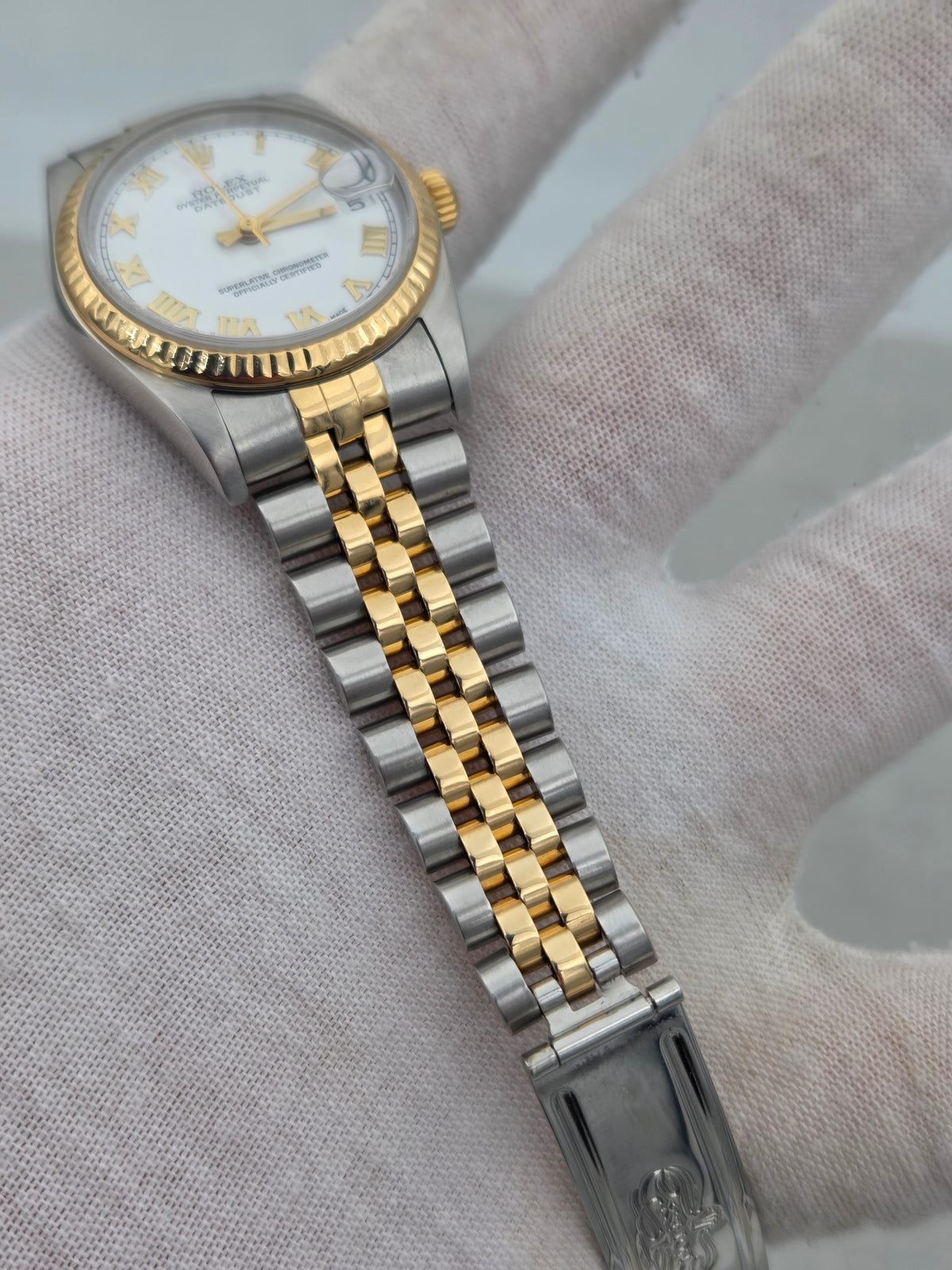 Rolex Datejust 31 Serviced in 2026 jubilee roman white 178273 278273