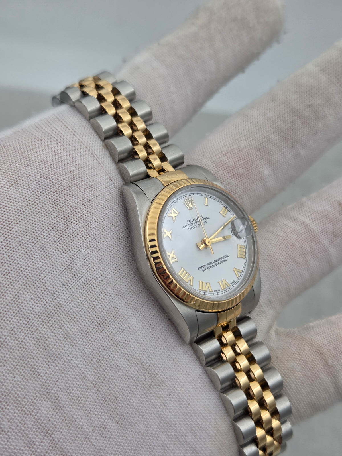 Rolex Datejust 31 Serviced in 2026 jubilee roman white 178273 278273