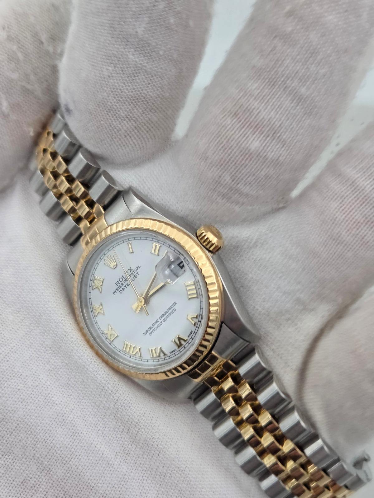 Rolex Datejust 31 Serviced in 2026 jubilee roman white 178273 278273