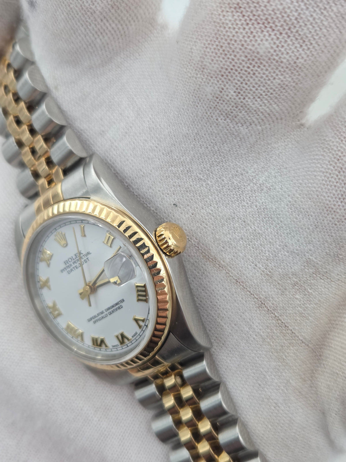 Rolex Datejust 31 Serviced in 2026 jubilee roman white 178273 278273