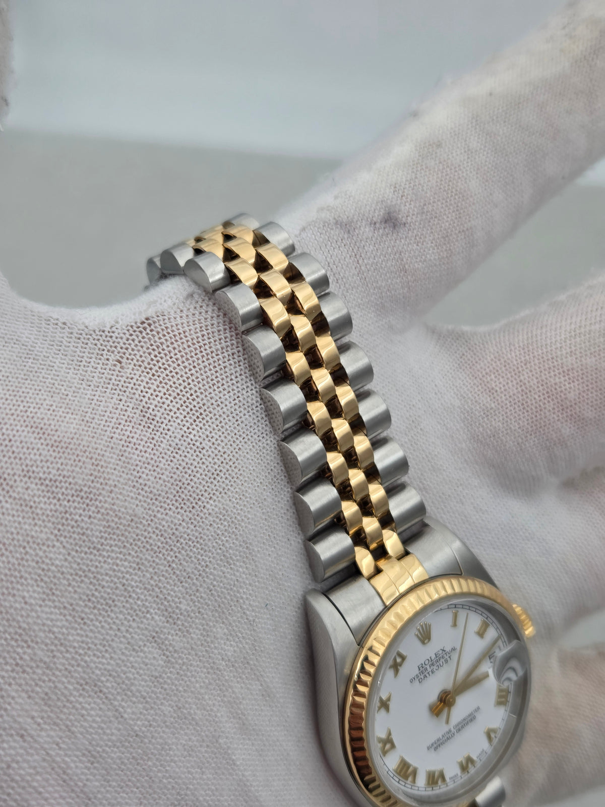 Rolex Datejust 31 Serviced in 2026 jubilee roman white 178273 278273