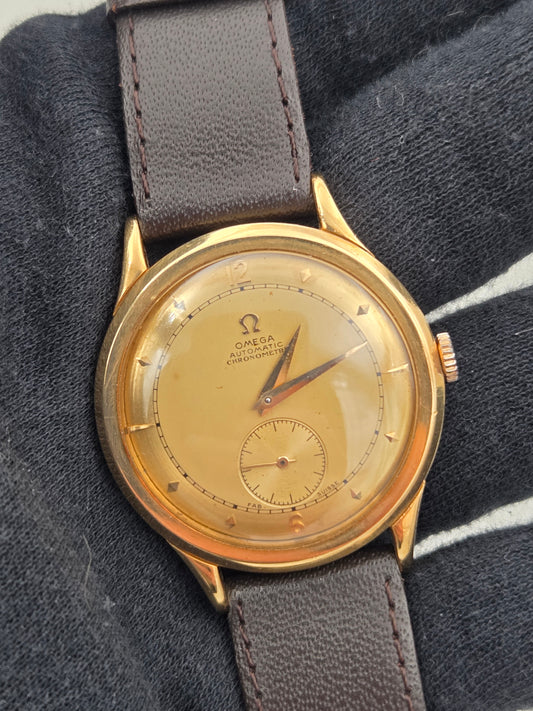 Omega 2500 Centenary cal 30.10 numéro chronometer 18k