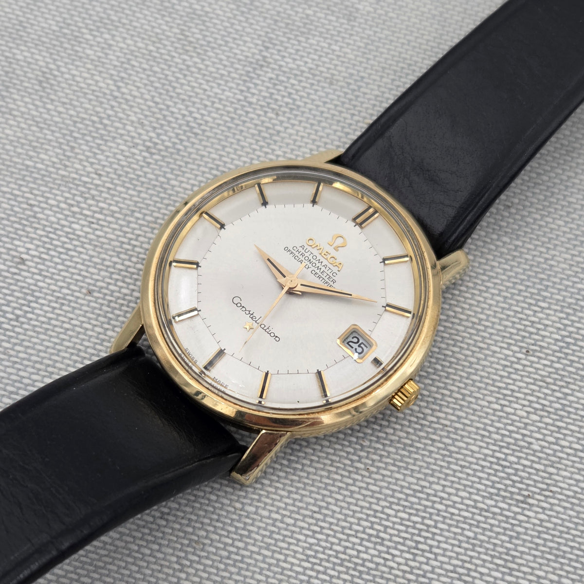 Omega Constellation Pie pan jumbo gold cap