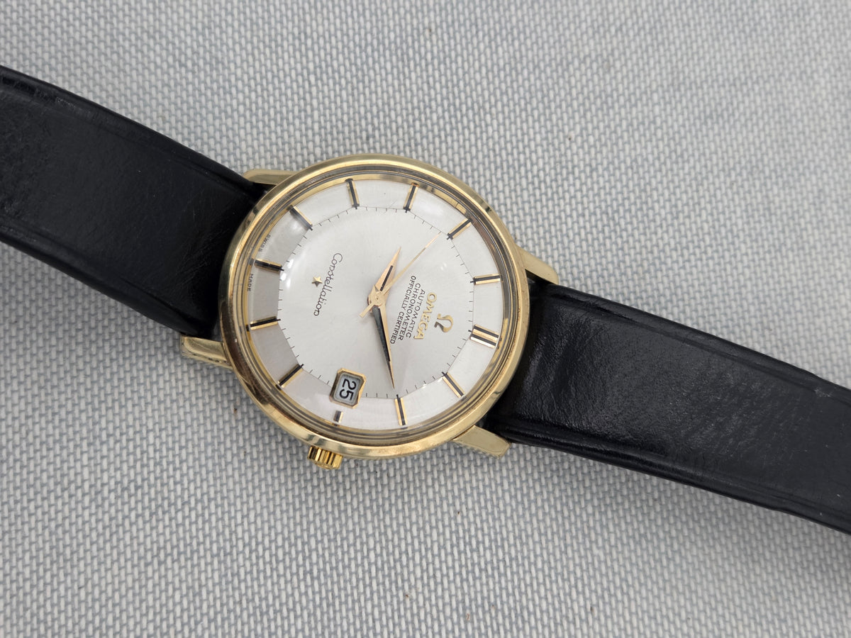 Omega Constellation Pie pan jumbo gold cap