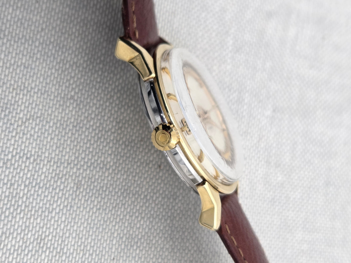 Omega Constellation Serviced Constellation pie-pan piepan goldcap dogleg