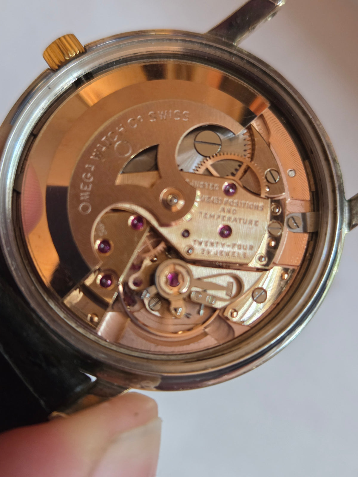 Omega Constellation Pie pan jumbo gold cap