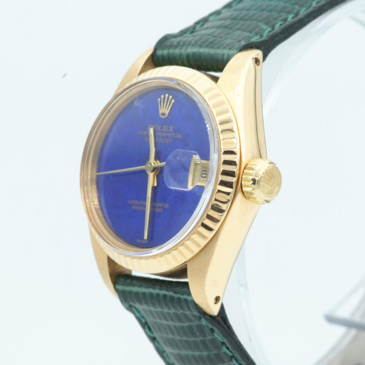 Rolex Lady-Datejust with rare lapis dial, serviced and 2y warranty 6917