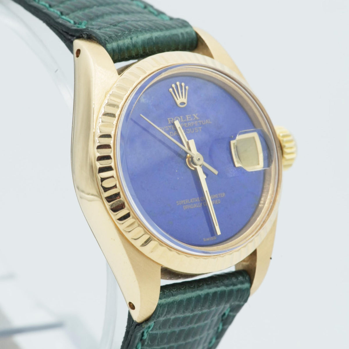 Rolex Lady-Datejust with rare lapis dial, serviced and 2y warranty 6917