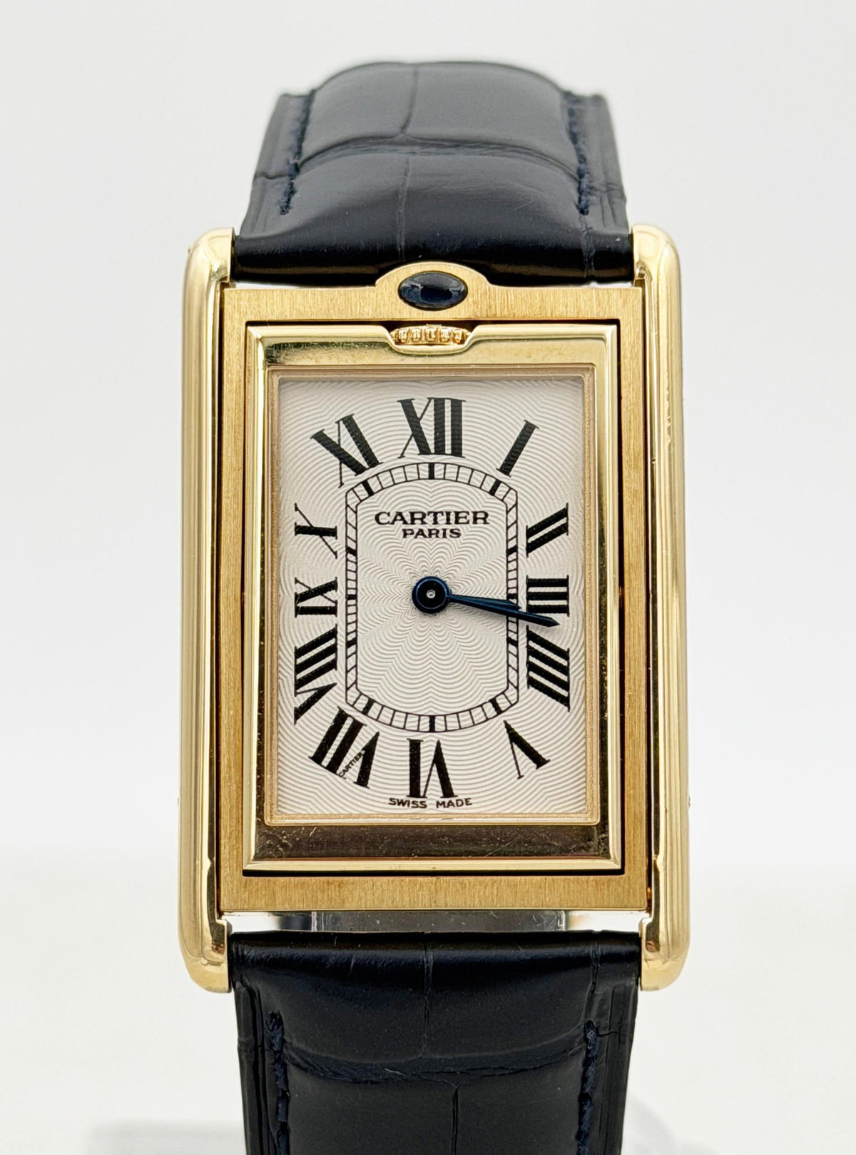 Cartier Tank Tank Basculante, original papers serviced 2025