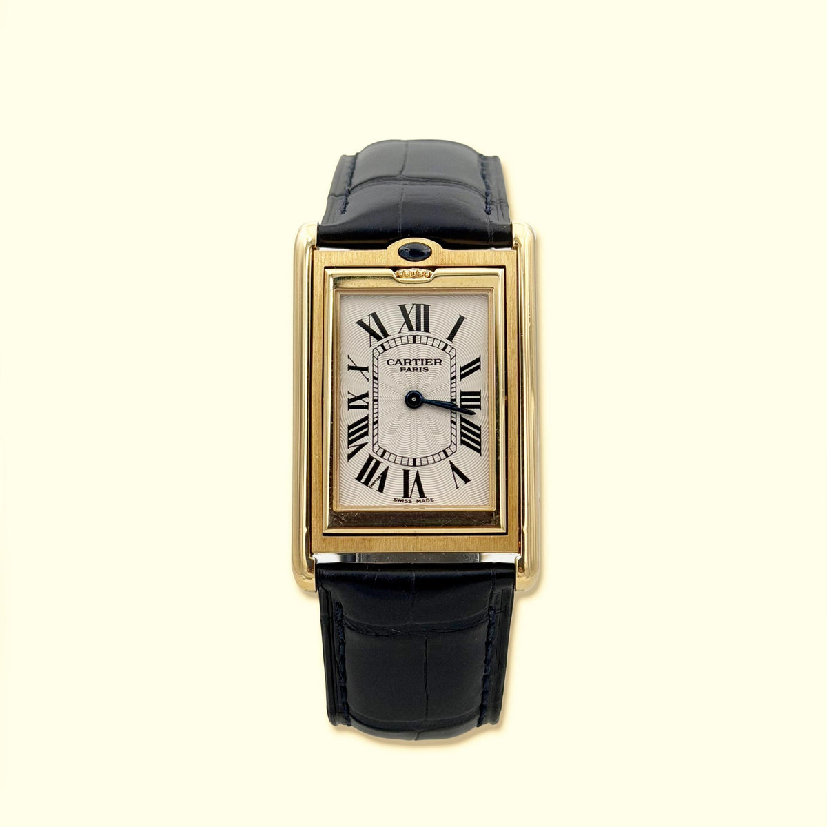 Cartier Tank Tank Basculante, original papers serviced 2025