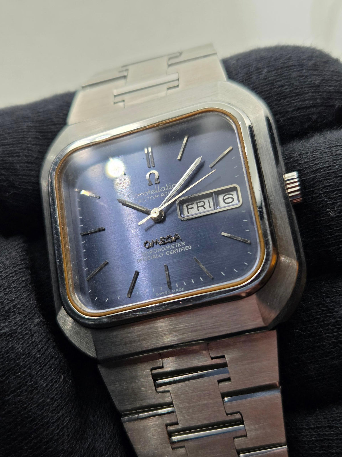 Omega Constellation Day date blue dial amazing condition