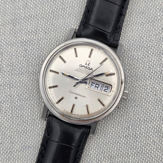 Omega Constellation 1y warranty, just serviced day date cosc chronometer