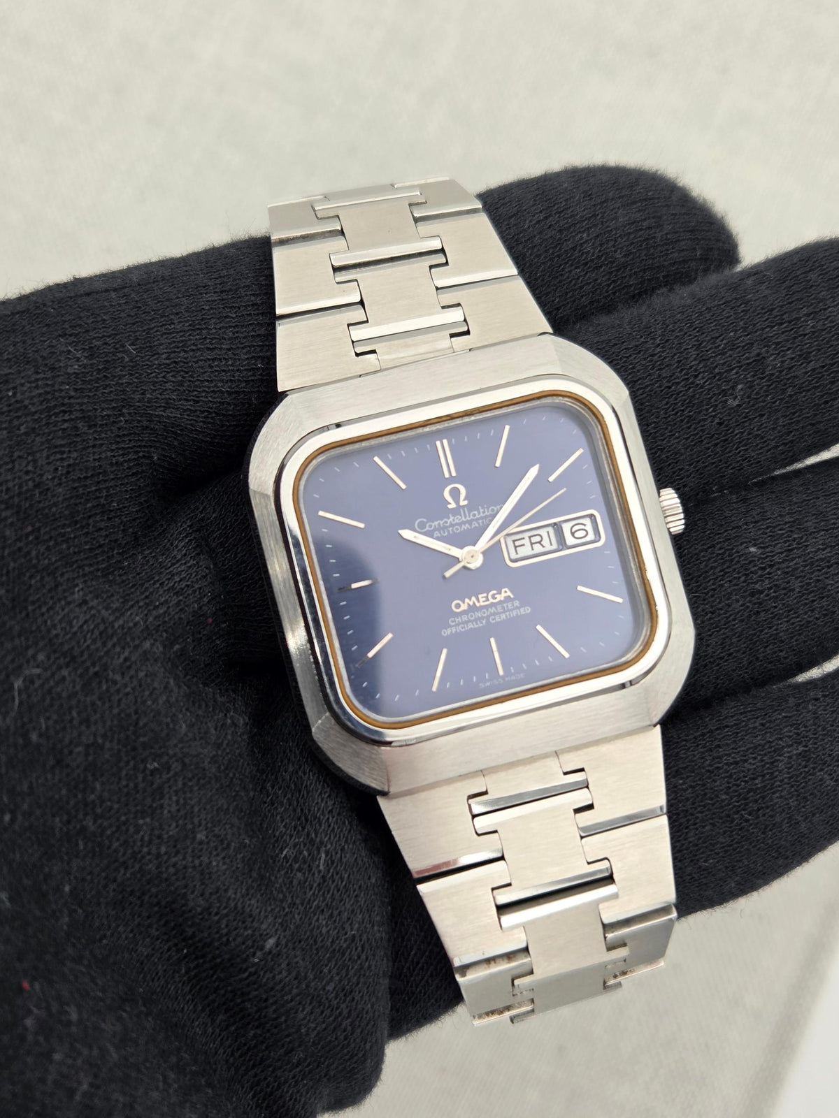 Omega Constellation Day date blue dial amazing condition