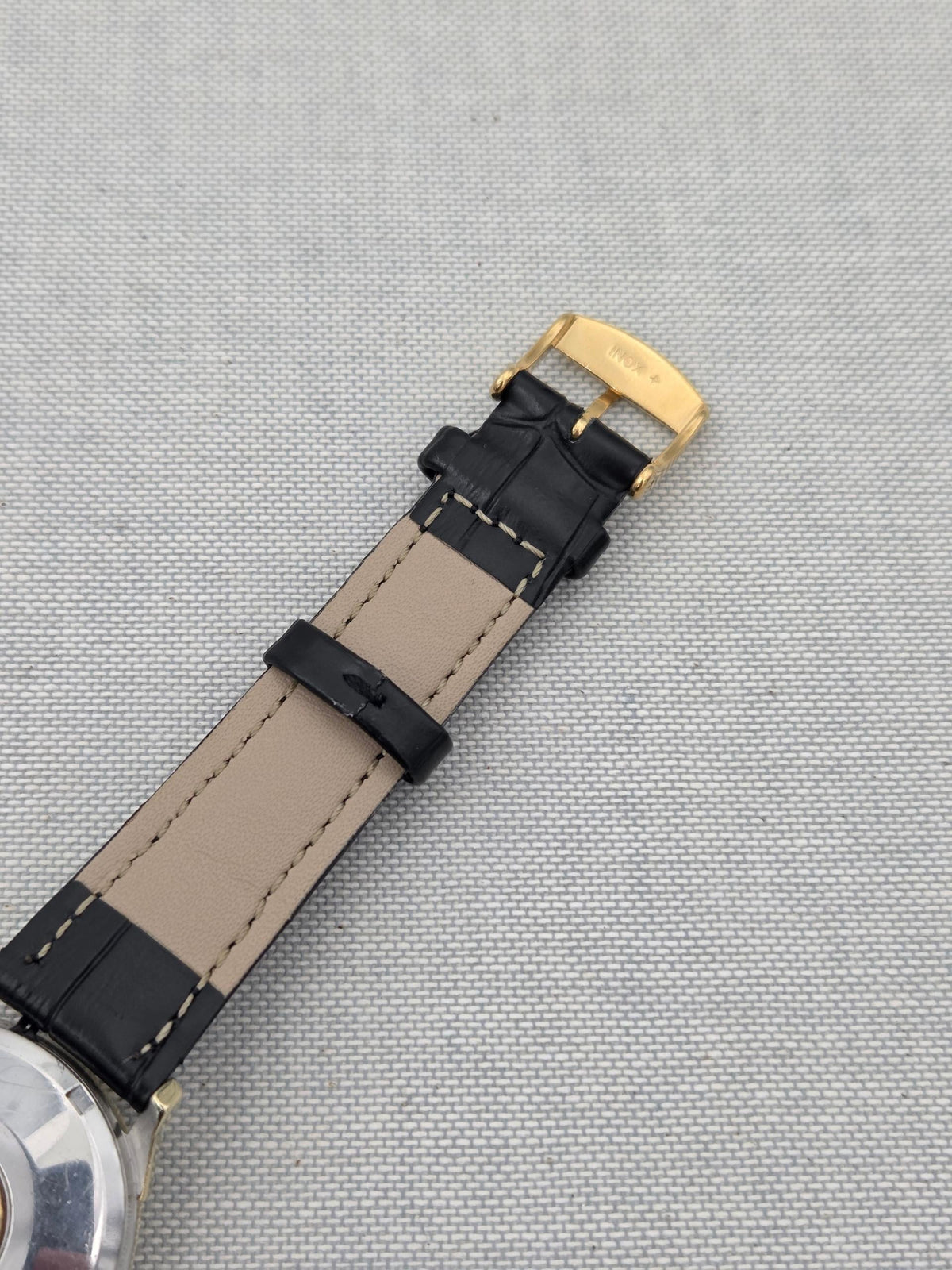 Omega Constellation Pie-pan dogleg gold cap constellation (463)