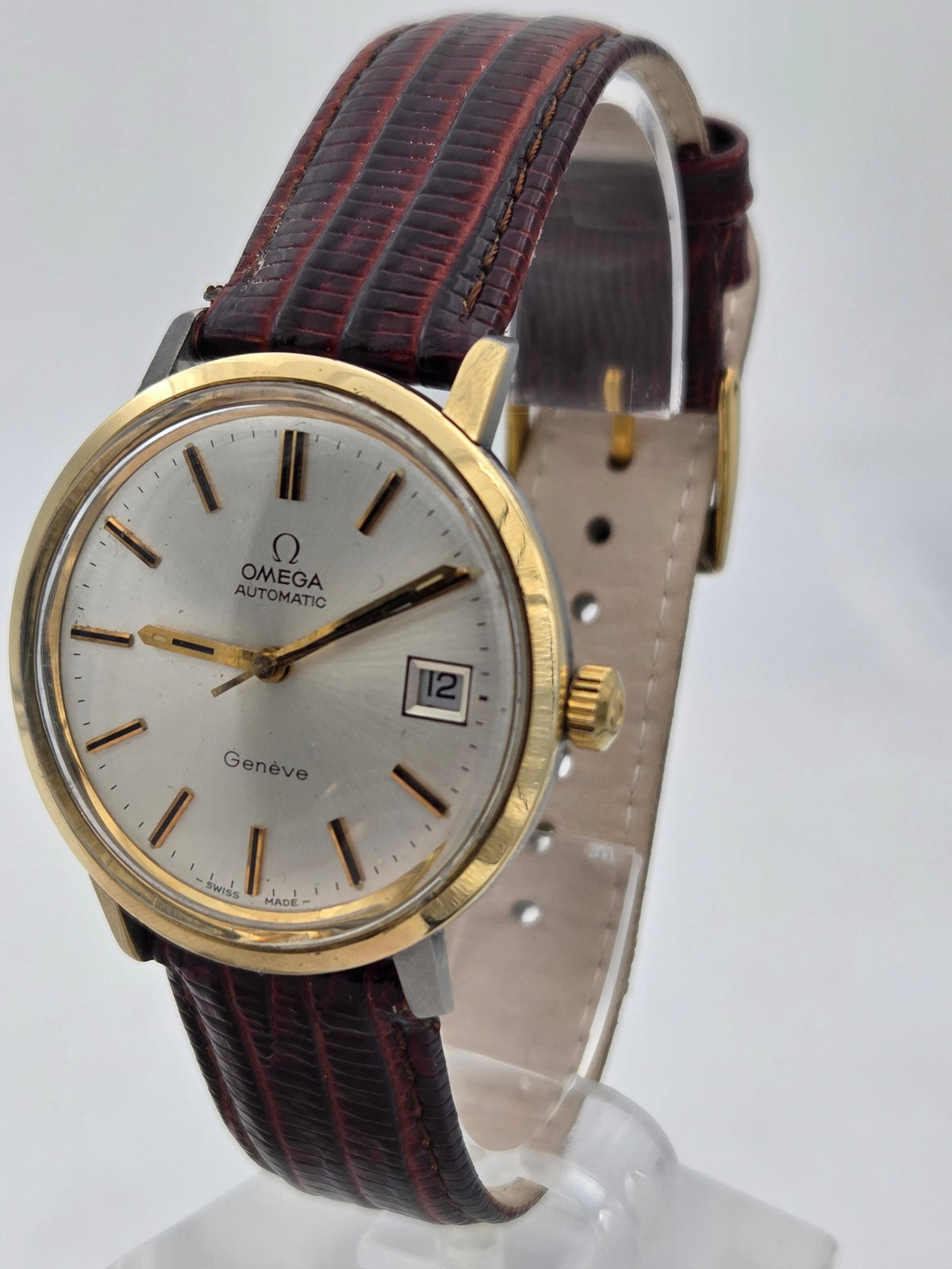 Omega Genève Genève automatic 37mm jumbo gold cap cal 1012 166.020