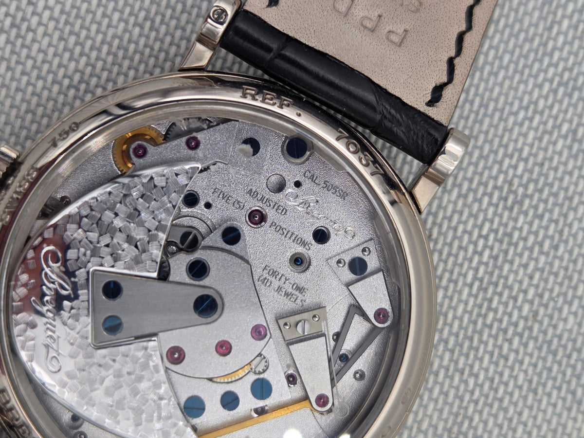 Breguet Tradition Serviced tradition Retrograde second 7037bb