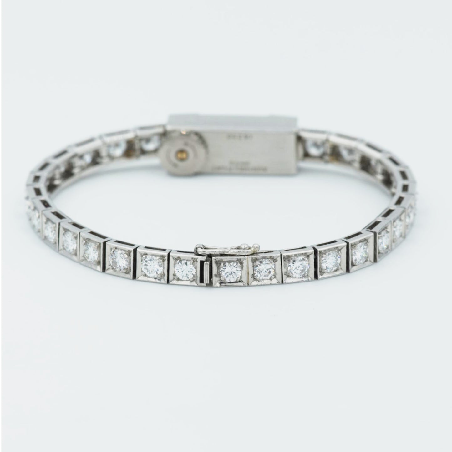 Audemars Piguet Vintage Platinum Diamond Bracelet Watch circa. 1950-60s