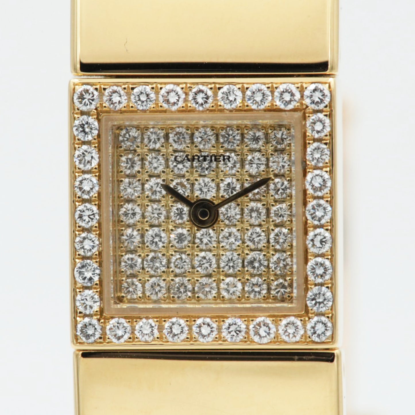 Cartier Tank Lingot with Factory Diamonds Ref. 1705