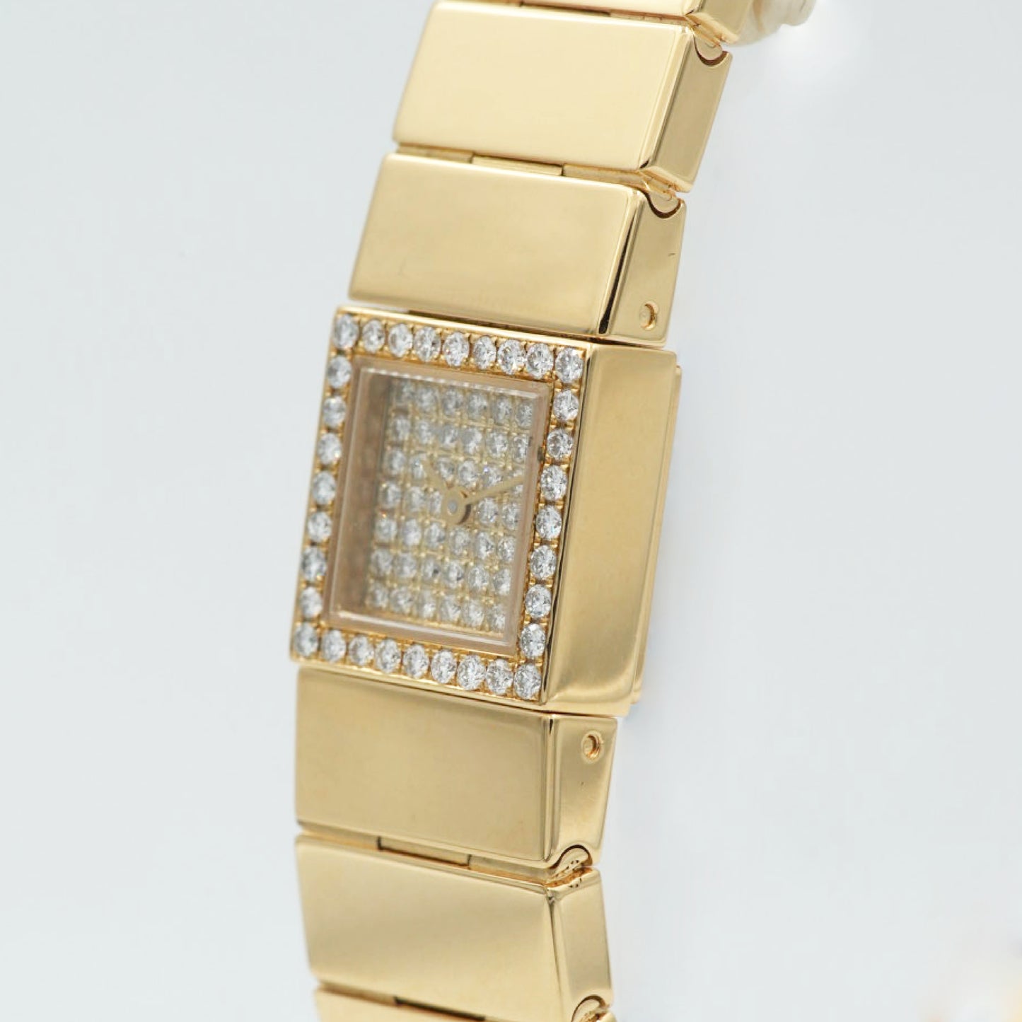 Cartier Tank Lingot with Factory Diamonds Ref. 1705