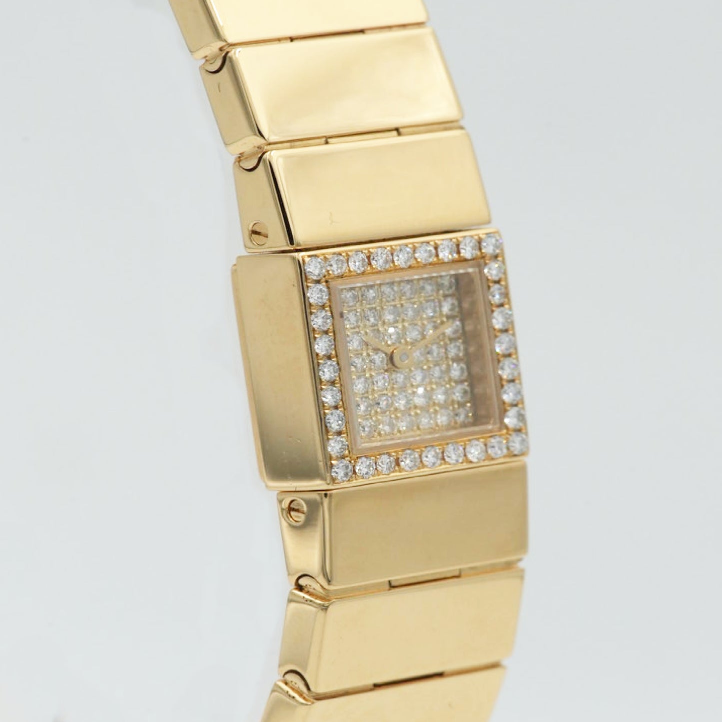 Cartier Tank Lingot with Factory Diamonds Ref. 1705