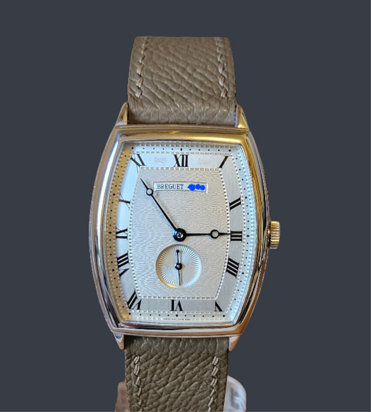 Breguet midsize tonneau cambre waterfall ref 3660bb white gold