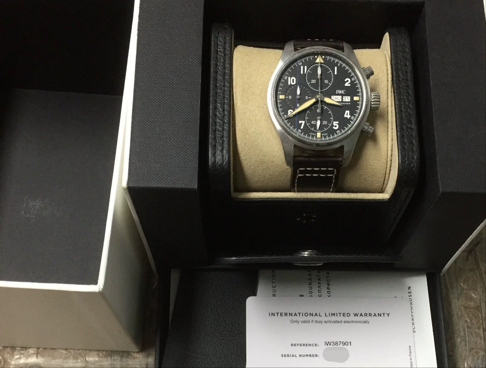 IWC spitfire chronographe IW387901