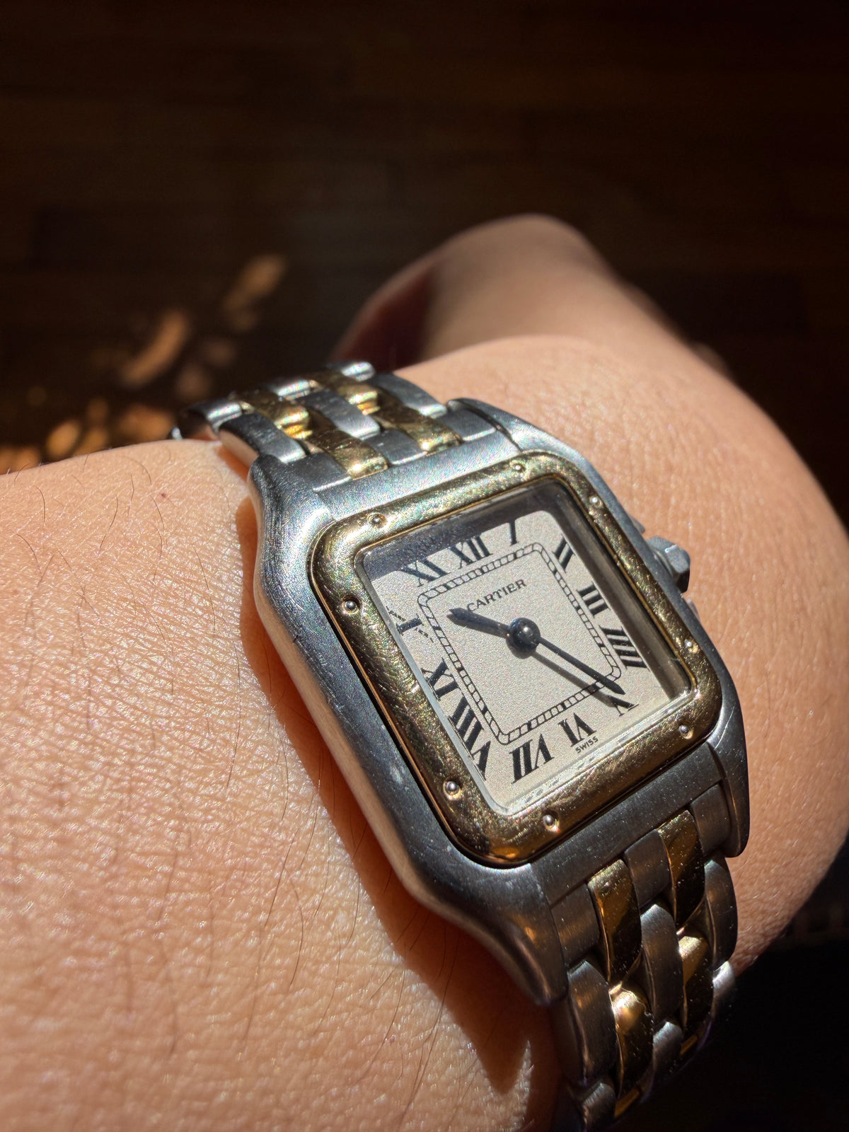 Cartier Panthère PM Small model Panthère 2-row gold similar to 1120